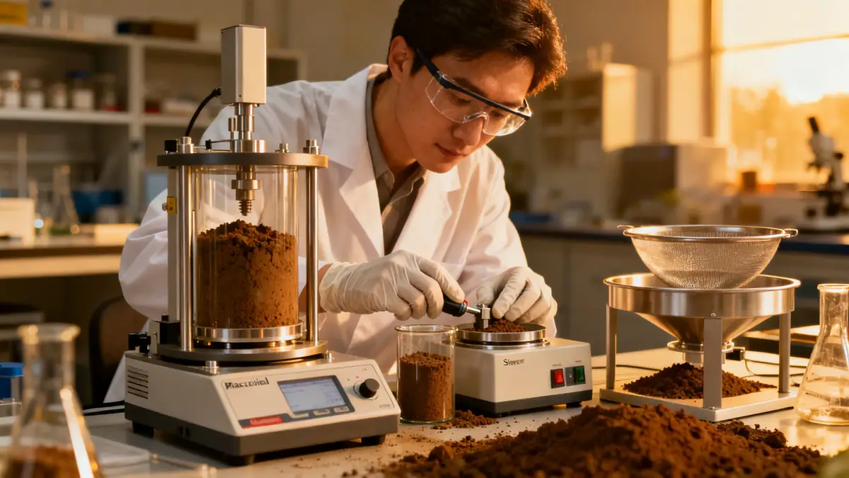Soil Mechanics Laboratory in United Kingdom